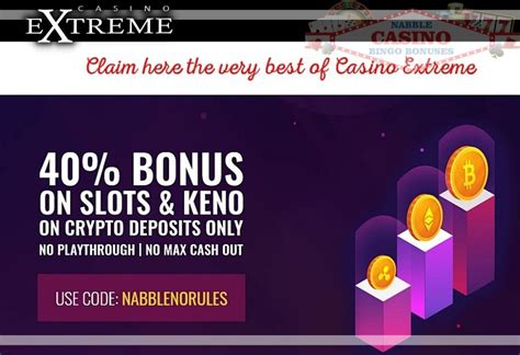  casino extreme no rules bonus